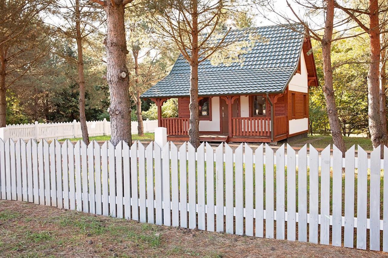 Lesna Osada Na Kaszubach - Drewniane Domy Na Wynajem Bartoszylas Ngoại thất bức ảnh